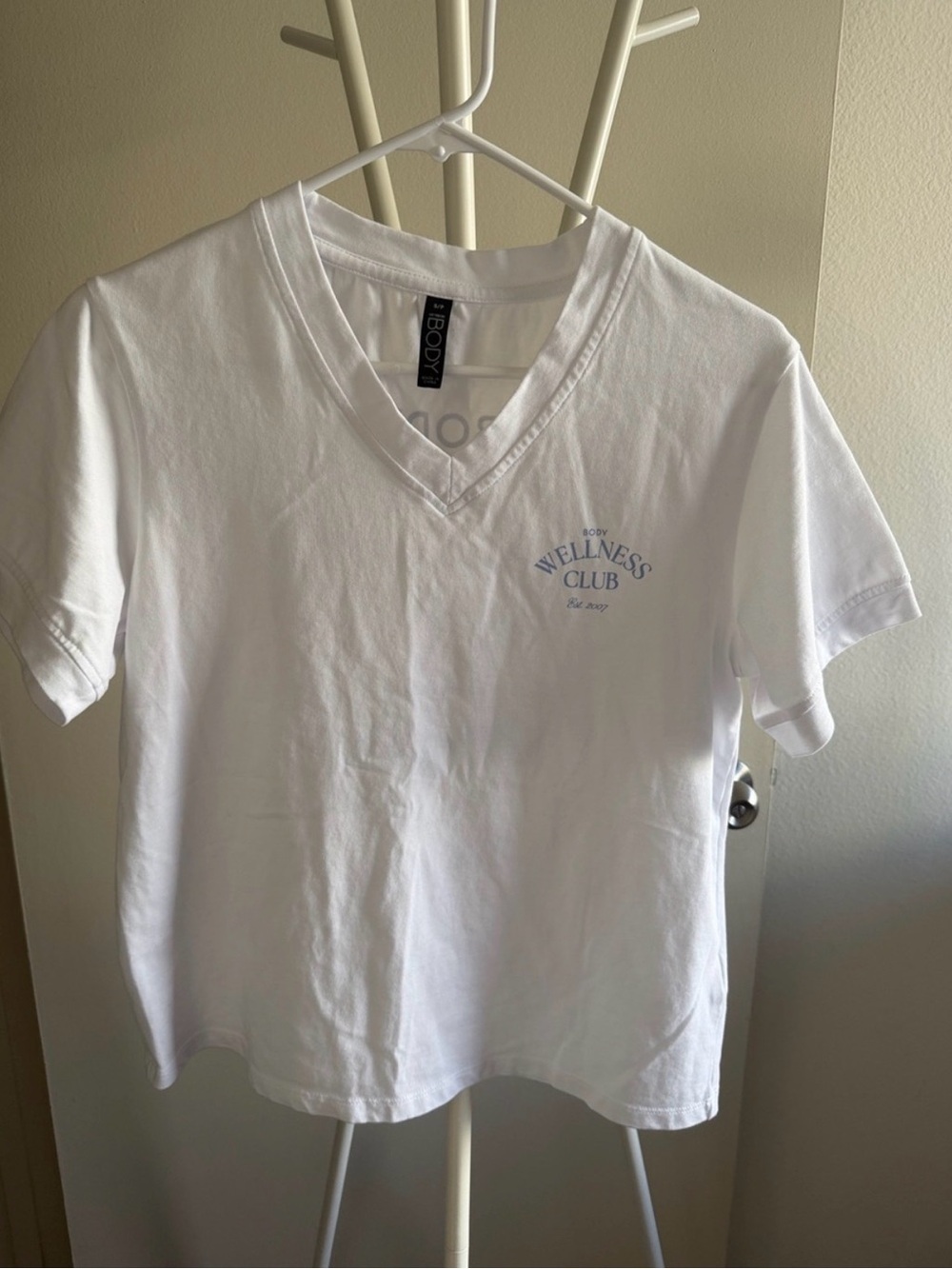 Cotton On Body White V-Neck Wellness Club Tee